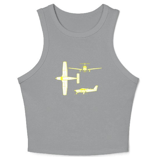 Piper PA 32 260 6 Cherokee Six Crop Tank Top