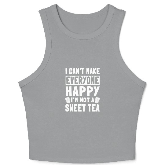 Great Sweet Tea Design Crop Tank Top