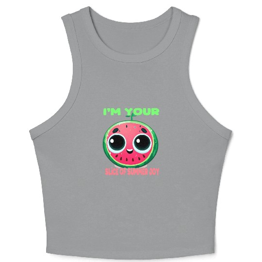 Watermelon summer joy Crop Tank Top