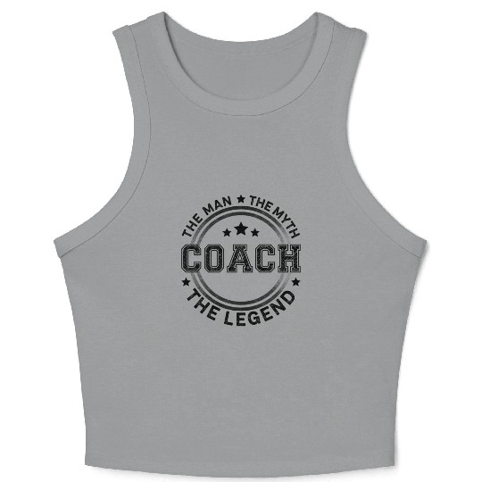 Coach The The Myth The Legend Coach Crop Tank Top
