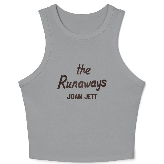 The Runaways Joan Jett Crop Tank Top