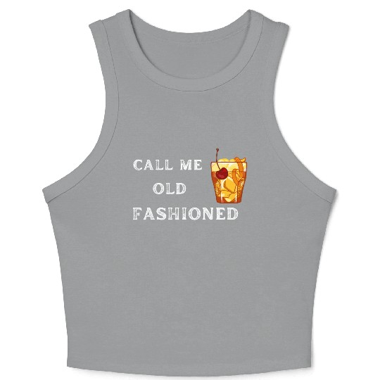 Call Me Old Fashioned Crop Tank Top