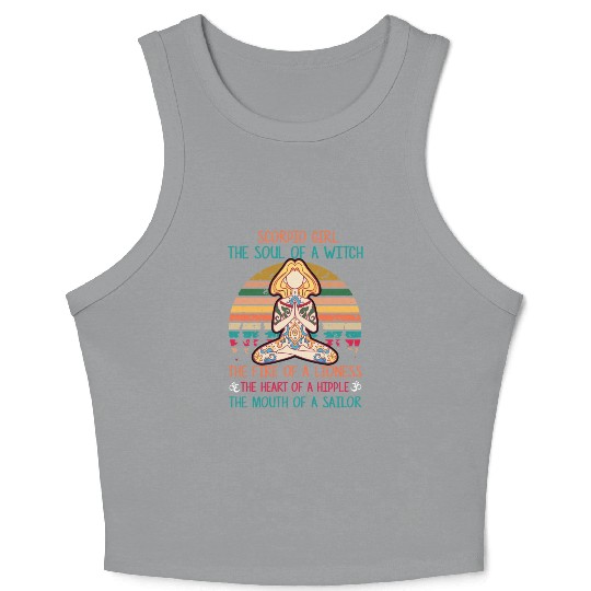 Yoga Lover Gift Scorpio Girl Classic Crop Tank Top