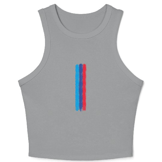 Motorsport Power Line Crop Tank Top