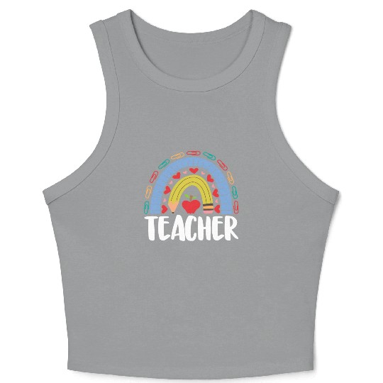 Teacher Crop Tank Top