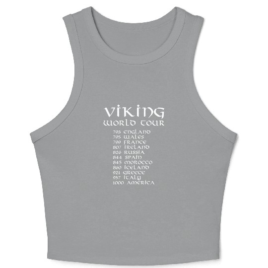 Viking World Tour Crop Tank Top