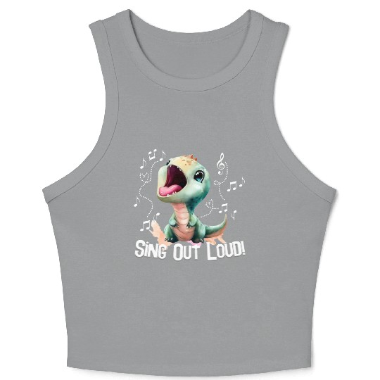 CX4 SING OUT LOUD W1U Crop Tank Top