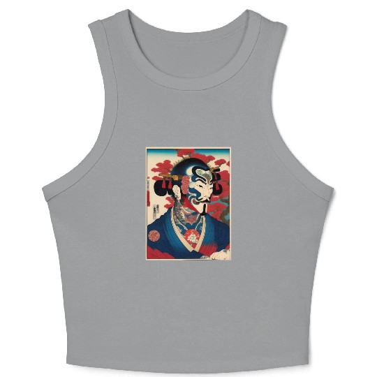 Yakuza Warriors of the Edo Night Crop Tank Top