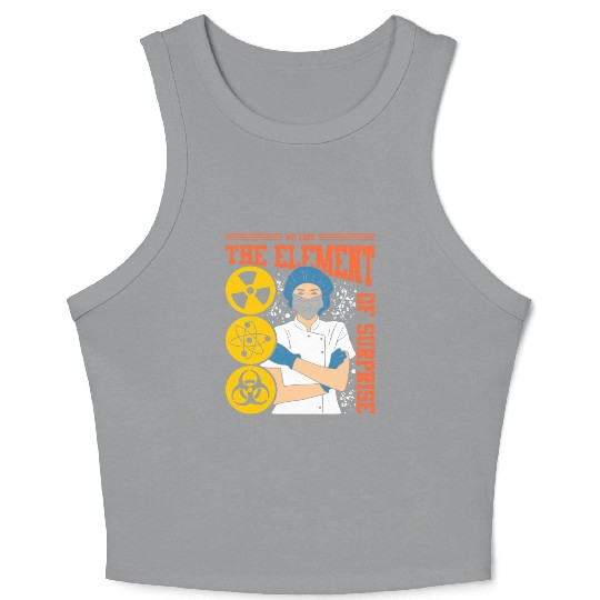 We Like The Element Of Surprise Crop Tank Top