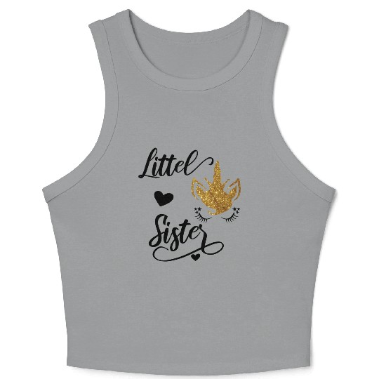 Big Sister Big Brother Little Sister Crop Tank Top