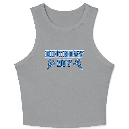 Birthday Boy Sweet Crop Tank Top