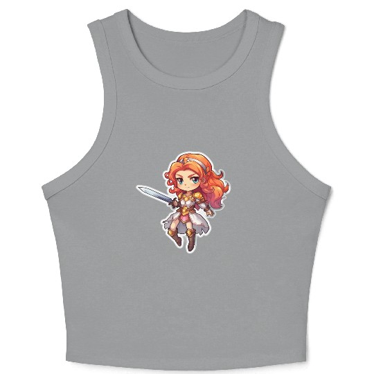 Warrior Princess Adventure Crop Tank Top