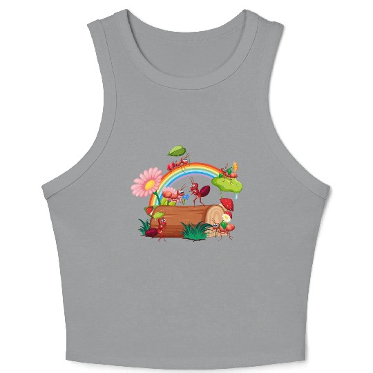 Natural vibes Crop Tank Top