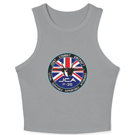 JCA F 35 Crop Tank Top