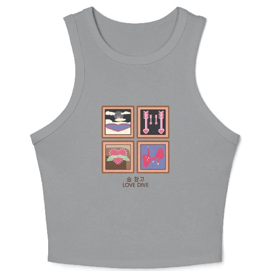 Narcissistic My God I Love It Crop Tank Top