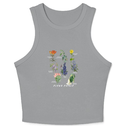 Botanist Gardening Fleur Fatale Poison Botaal Crop Tank Top