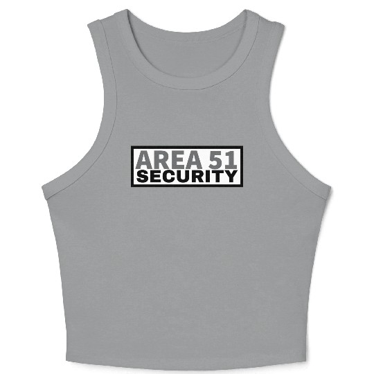 Area 51 Security Crop Tank Top