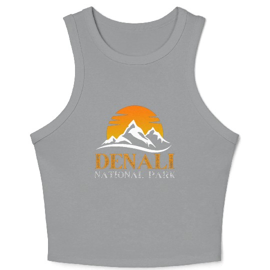 Denali National Park Crop Tank Top