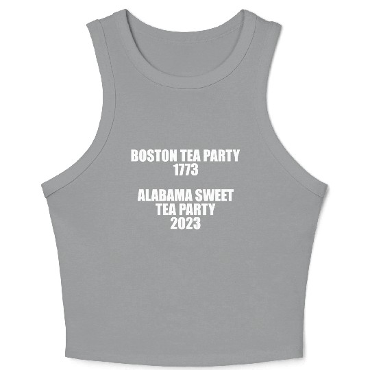 Sweet Tea Party Crop Tank Top