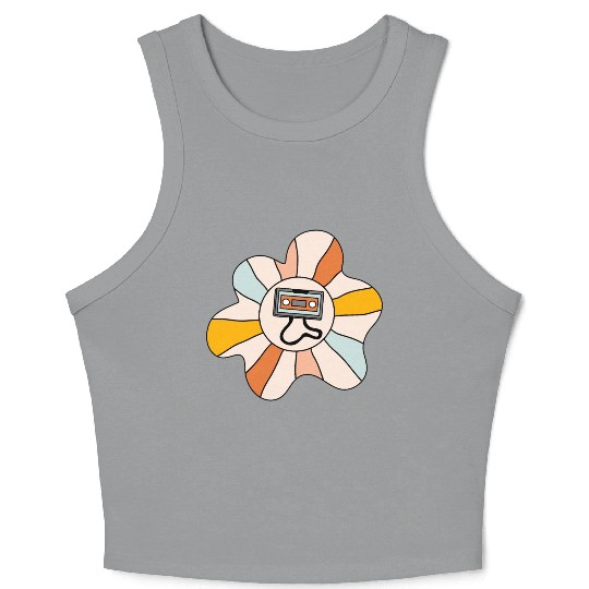 Nostalgia Tape Crop Tank Top