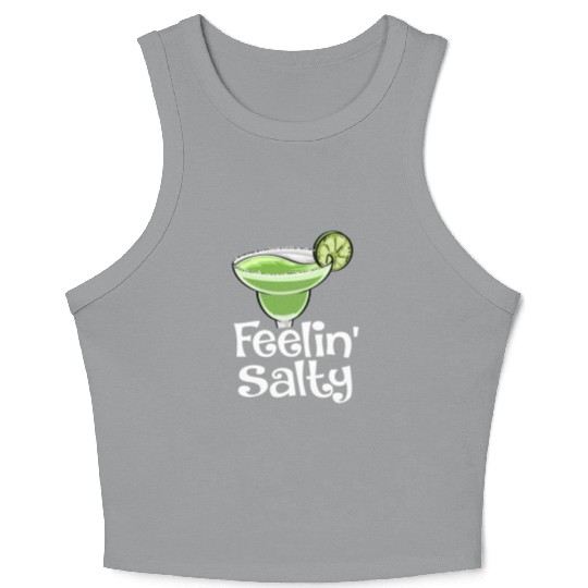 Feelin Salty Crop Tank Top