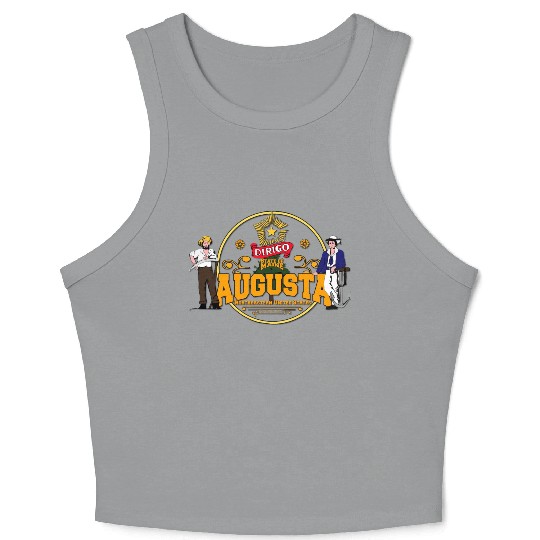 Augusta - State of Maine Crop Tank Top