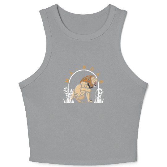 Passover Maror Crop Tank Top, Ma-Roar Lion Of Judah