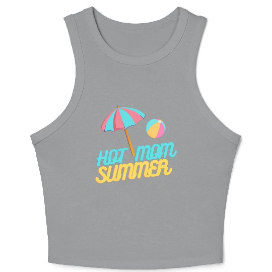 HOT MOM SUMMER Crop Tank Top