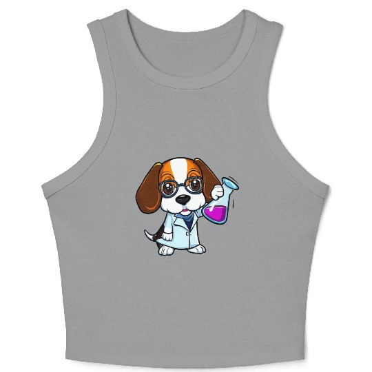 Beagle Puppy - Dexter Crop Tank Top