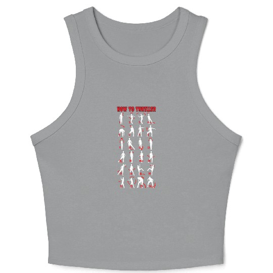 How To Thriller ( for Dark Colours) Crop Tank Top