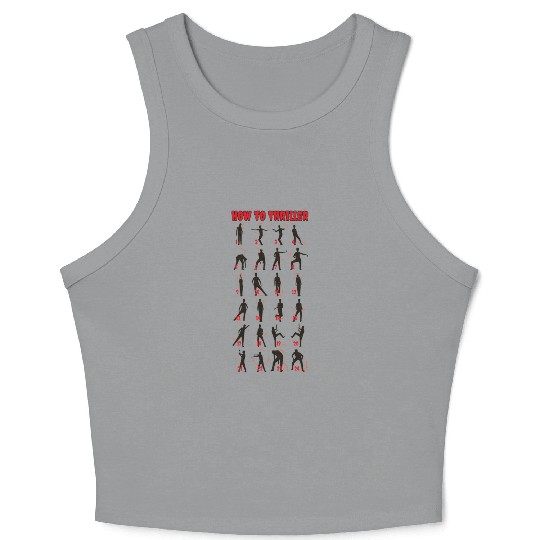 How To Thriller ( for Light Colous) Crop Tank Top