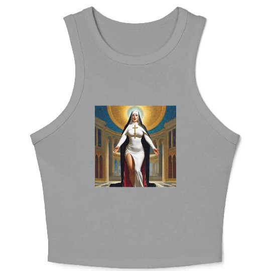 Holy Ghost Crop Tank Top