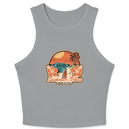 SUMMER VIBES: Among the Wild Crop Tank Top
