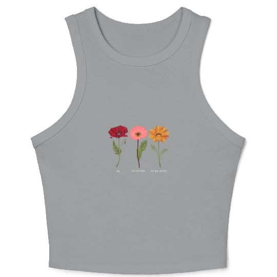 Big sister and mom and me Crop Tank Top