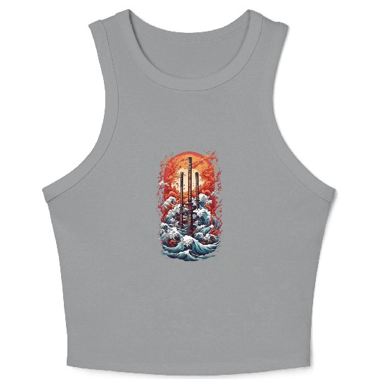 Chinatown Crop Tank Top