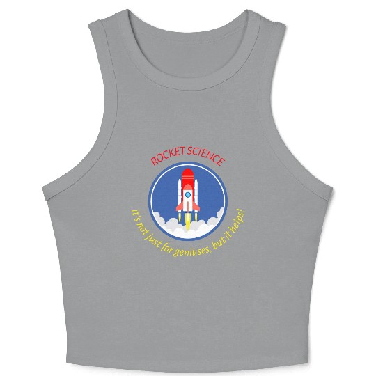 Rocket Scientist Crop Tank Top