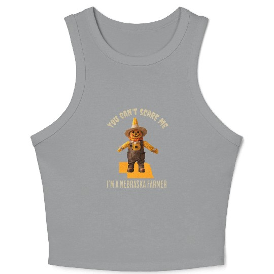 I’m a Nebraska Farmer Halloween Fall Autumn Crop Tank Top
