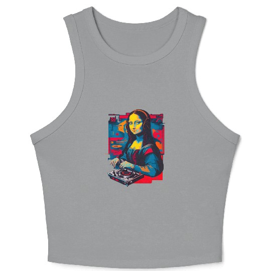 Dj Mona Lisa Crop Tank Top