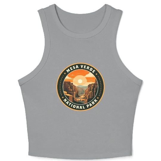 Mesa Verde National Park Crop Tank Top