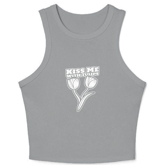 Tulip Gardening Tulips Crop Tank Top