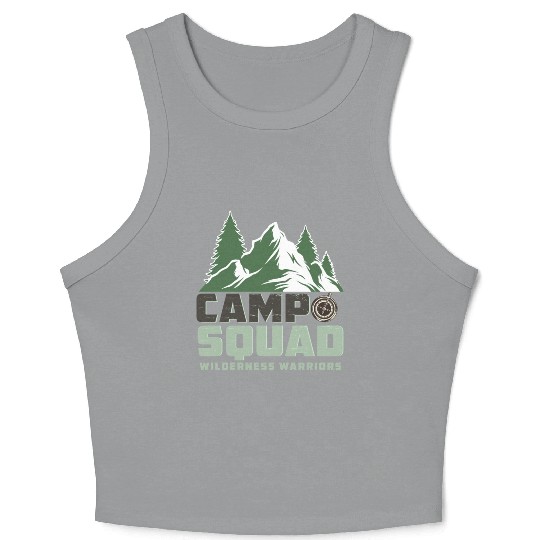 CAMP SQUAD WILDERNESS WARRIORS Crop Tank Top