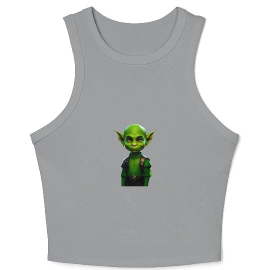 Green Goblin Rascal Embrace the Mischief Crop Tank Top