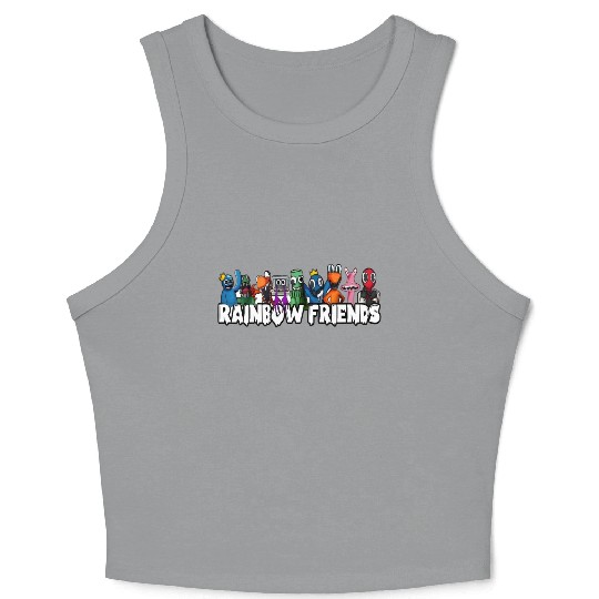 Rainbow Friends Crop Tank Top