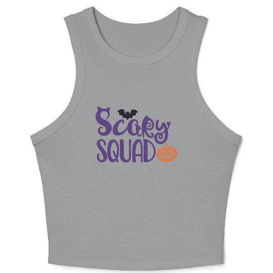 Scary Squad Crop Tank Top