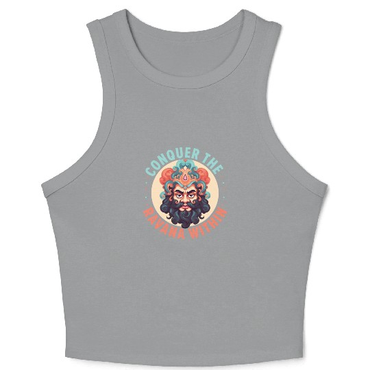 Happy Diwali Diwali Festival Indian Hindu Hinduism Crop Tank Top