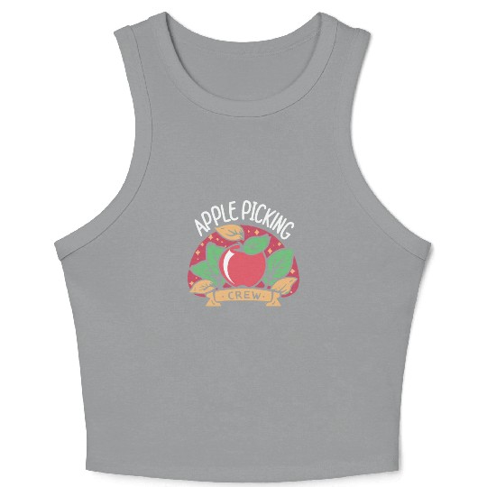 Apple Picking Crew Crop Tank Top