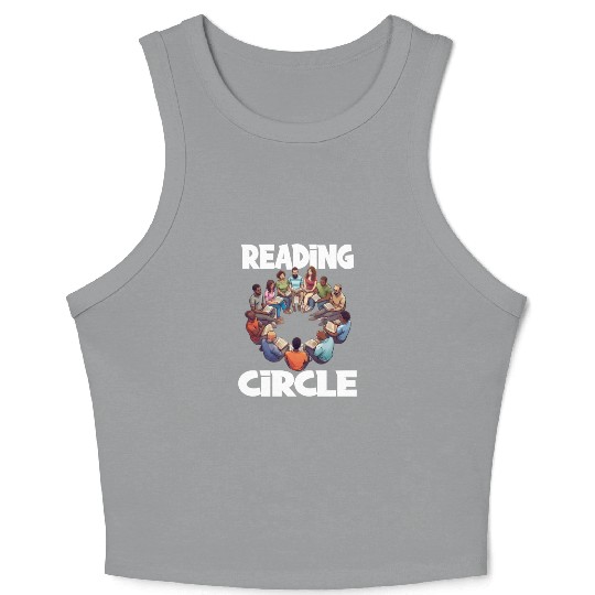 Reading Literature Reading Circle Buck Criticism Crop Tank Top