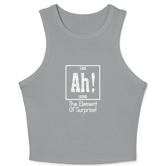 Ah The Element of Surprise Crop Tank Top