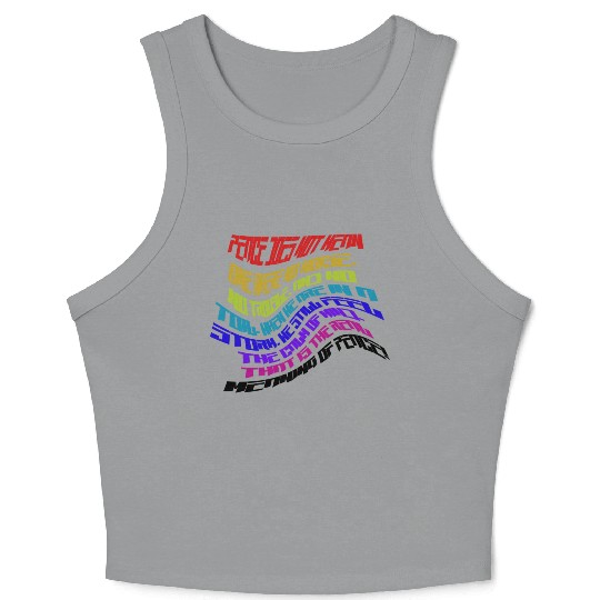 Peaceful Crop Tank Top