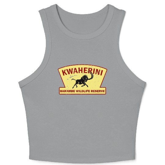 Kwaherini Harambe Wildlife Reserve Crop Tank Top